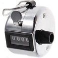 thumbnail image 2 of 3 Piece Hand Counter, 4 Digit Lap Tracker Manual Clicker Metal Mechanical Counting, 2 of 5