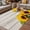 Yellow Grey, variant on Spring Sunflowers Outdoor Rug for Patio/Deck/Porch, Non-Slip Large Area Rug 4 x 6 Ft, Yellow Floral Turquoise Farmhouse Grey Wooden Indoor Outdoor Rugs Washable Area Rugs, Camping Rug Carpet Runner