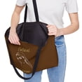 thumbnail image 6 of Natural Woman The Stare (WL) Weekender Tote Bag BROWN, 6 of 7