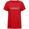 thumbnail image 2 of Women's Levelwear Red St. Louis Cardinals Influx Journey T-Shirt, 2 of 3