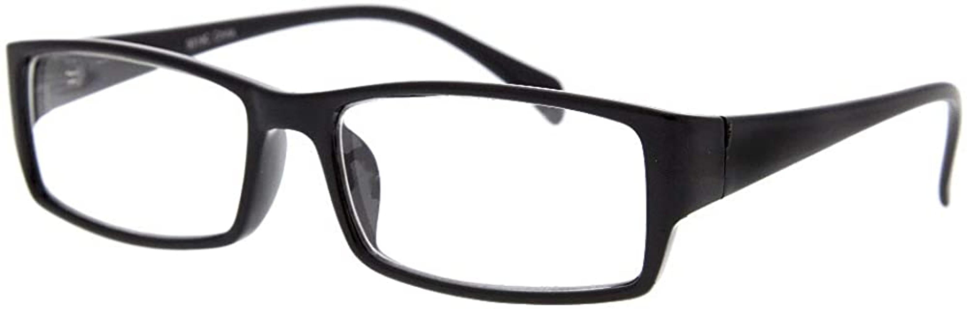 grinderPUNCH Plastic Rim Clear Lens Plano Glasses for Men and Women,  plastic frame By Visit the grinderPUNCH Store
