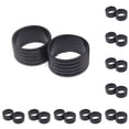 thumbnail image 3 of Eigraketly 2 piezas agarre de raqueta anillo de goma mango Overgrip Fix bandas Kit agarre cinta Protector Universal profesional al aire libre Negro 10piezas, 3 of 6