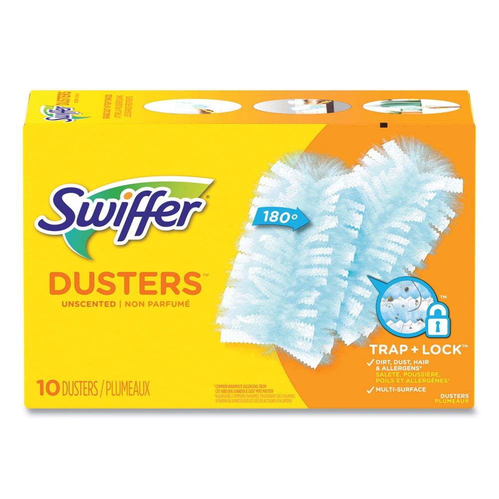 (2 pack) Swiffer Dusters Multi-Surface Refills, Unscented, 10 Count Dusters