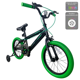 thumbnail image 1 of Bicicleta Infantil Rodada 16 KUBOR NEON Verde, 1 of 6