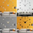 thumbnail image 5 of CCOCC Wall Clock,Easy Installation Modern Wall Clock,Stylish & Functional Clocks for Living Room,Black B,70CM, 5 of 7