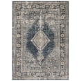thumbnail image 1 of Oregon Bijar Blue/Grey Polypropylene Rug 5'3" x 7'3", 1 of 7