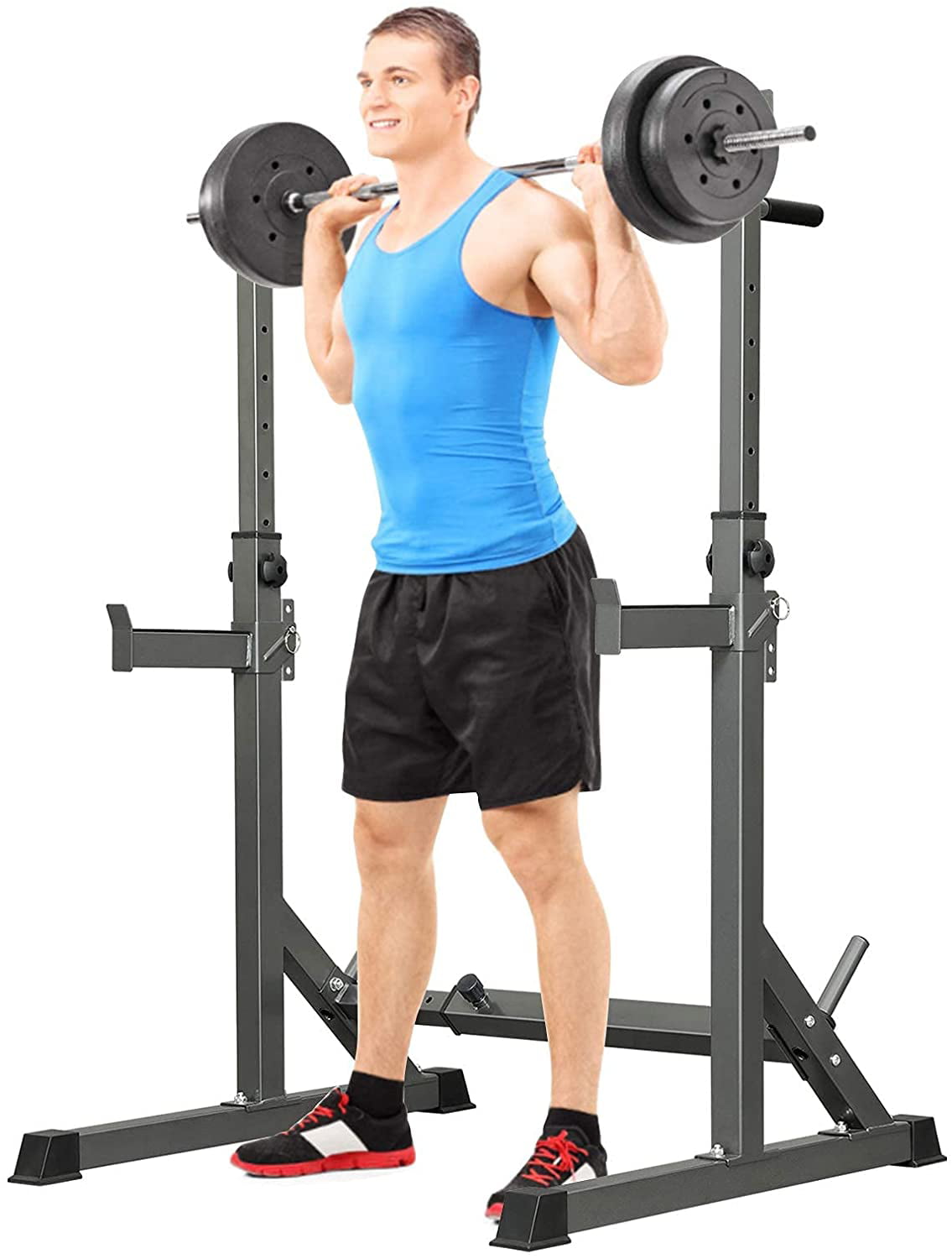Weights Gym Fitness Adjustable Squatting Frame 