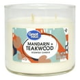 thumbnail image 2 of Great Value Mandarin & Teakwood Aromatherapy Candles Scented, 14 oz, 2 of 6