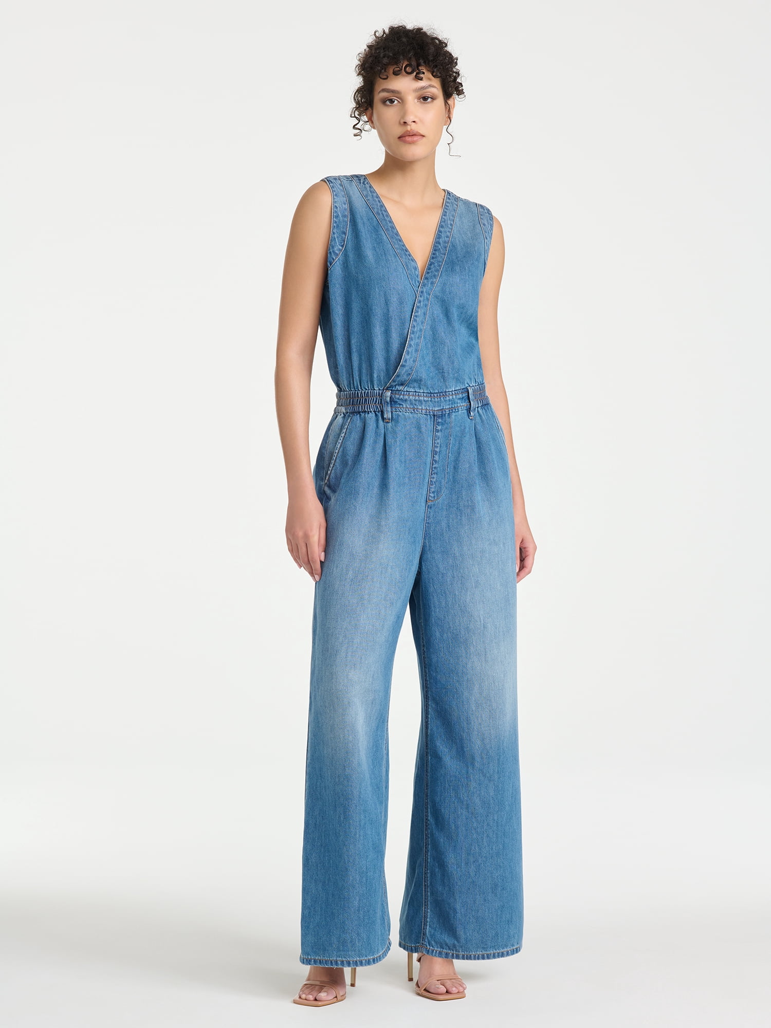 Sofia Vergara Women's Wrap Jumpsuit, Sizes XS-XXL