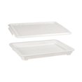 thumbnail image 2 of Caja para fermentar masa de pizza con tapa, organizador de bandejas para masa, almacenamiento de alimentos versátil. olla poco profunda, 2 of 9