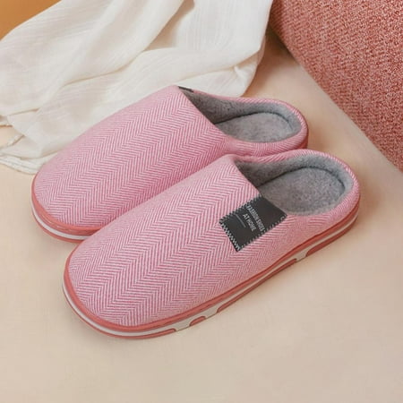 

Womens Memory Foam Slippers Cozy Slip on House Slippers for Women Indoor Outdoor Comfy Women s Bedroom Slippers Warm Soft Flannel Lining Home Slippers