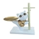 thumbnail image 3 of Bandeja de almacenamiento de estatua de gato de buena , adorno de escritorio con estante de exhibición para baño, mueble de TV, 3 of 9
