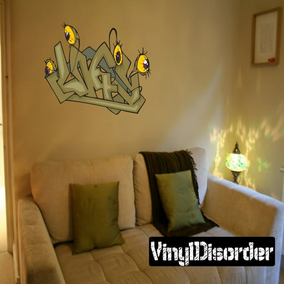 Clogy Graffiti Sticker - 36 Inches