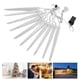 thumbnail image 5 of Luces de Lluvia de Meteoritos Luces de Cadena de Iluminación para Exteriores Luces de Carámbano de Navidad Adecuadas para Navidad Día de San Valentín Boda ANGGREK Otros, 5 of 8