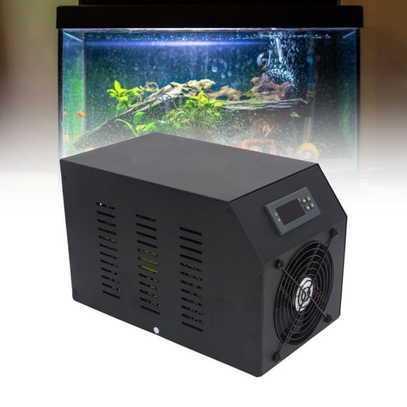 Aquarium Chiller, 1/4HP Water Chiller with Pump and Hose, Rapid Cooling System for Coral Fish Shrimp Hydroponic Tank