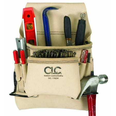 

CLC 178234 Carpenter s Nail & Tool Bag 8 Pockets