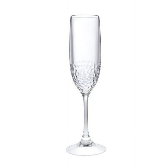 LeadingWare TRS-0765 Tritan Hammer 6 oz Champagne Flute - Set of 4