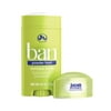Ban Antiperspirant Deodorant Invisible Solid for Women and Men, Powder Fresh, 2.6 oz