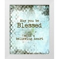 thumbnail image 1 of Murdock, Ramona 20x24 White Modern Wood Framed Museum Art Print Titled - Believing Heart Blessing, 1 of 4