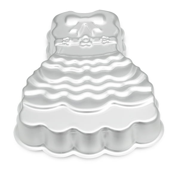 Orangide Princess Dress Shaped Aluminum 3D Baking Mould Cake Mold Tin Birthday Cake Pan,Princess Dress,Home Kitchen Tools