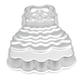 thumbnail image 2 of Molde para Hornear Pasteles Directo de Fábrica | Moldes para Hornear Pasteles Caseros | Metal | 1 Unidad | 29 X 22,5 X 4,8 Cm | Plateado, 2 of 7