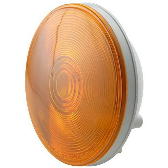 Amber 4" Round Stop/Tail/Turn Lights (1 per pack)