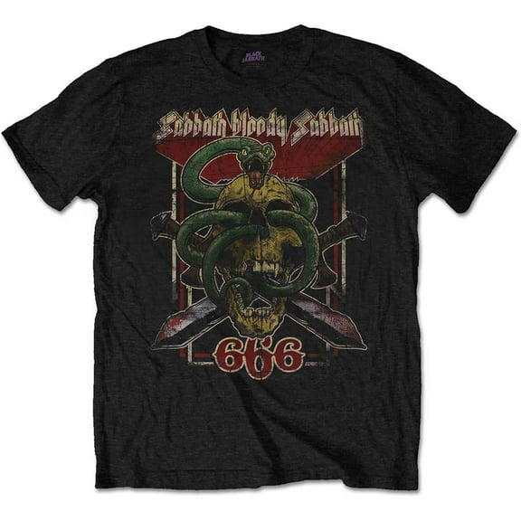Black Sabbath Unisex T-Shirt Bloody Sabbath 666 (XX-Large)