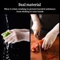 thumbnail image 3 of VONKY PVC Gloves One-time Clear Latex Gloves Powder Free Hand Protector for Kitchen Food Cooking S, 3 of 9