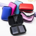thumbnail image 2 of 7 colors available 2.5 Inch HDD Box Bag Case Portable Hard Drive Bag Headset Bag Multi-Function Mobile Power Pack Portable Case black, 2 of 6
