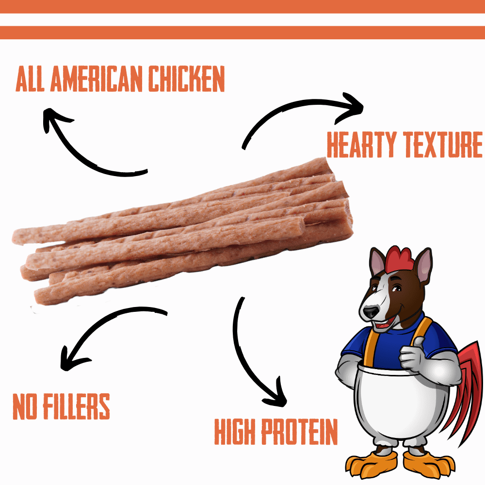 Bully Boy's Famous Training Sticks Dog Treats, Smokehouse Chicken, 7oz. (2 Pack)