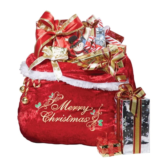 Embroidered Santa's Bag Accessory