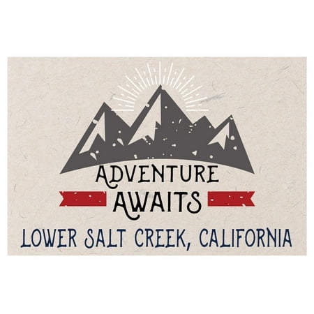 

Lower Salt Creek California Souvenir 2x3 Inch Fridge Magnet Adventure Awaits Design