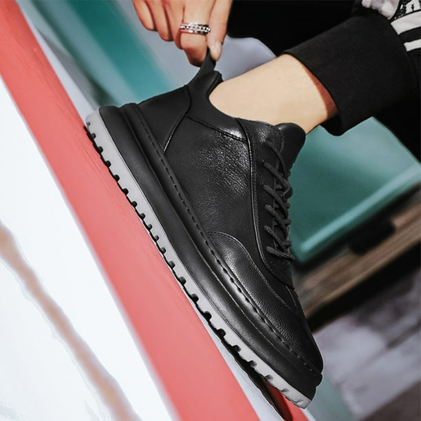 Zapatillas deportivas para correr acogedoras mujeres hombres zapatos transpirables antideslizantes (40) negro Wdftyju Tenis De Mujer Tenis De Hombre