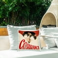 thumbnail image 3 of Stupell Industries Catsablanca Funny Retro Film Outdoor Printed Pillow design by Angie Rozelaar, 18 x 7 x 18, 3 of 6