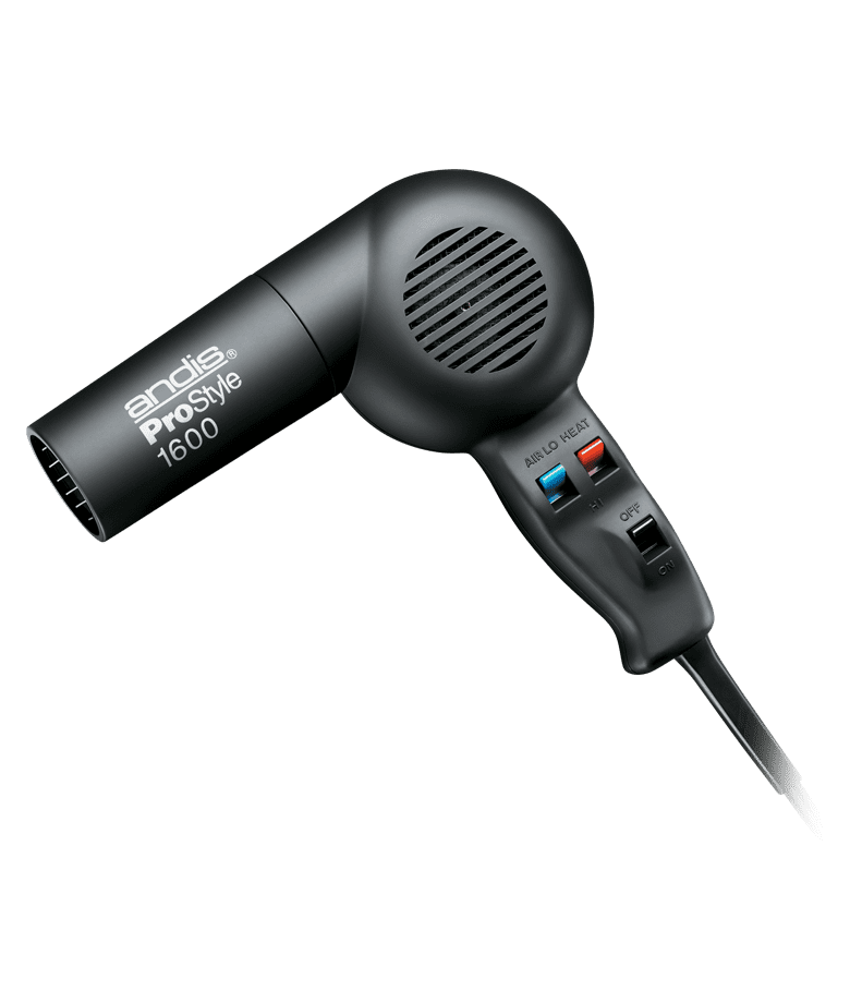 Andis Professional Style Pistol Styling Hair Dryer, Black,1600W -  