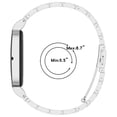 thumbnail image 3 of Stainless Steel Watch Band Compatible with Fitbit Air, Quick Release Metal Replacement Wristband, 3 of 7