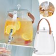 thumbnail image 3 of Darzheoy Drink Dispenser for Parties, 3L Beverage Dispenser with Spigot and handle, Plastic Water Dispenser, Lemonade Dispenser, Juice Dispensers for Fridge, 3 of 9
