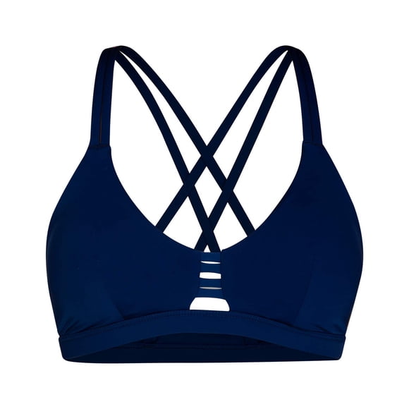 Hurley Haut de Surf Max à Séchage Rapide pour Femmes Blue Void m
