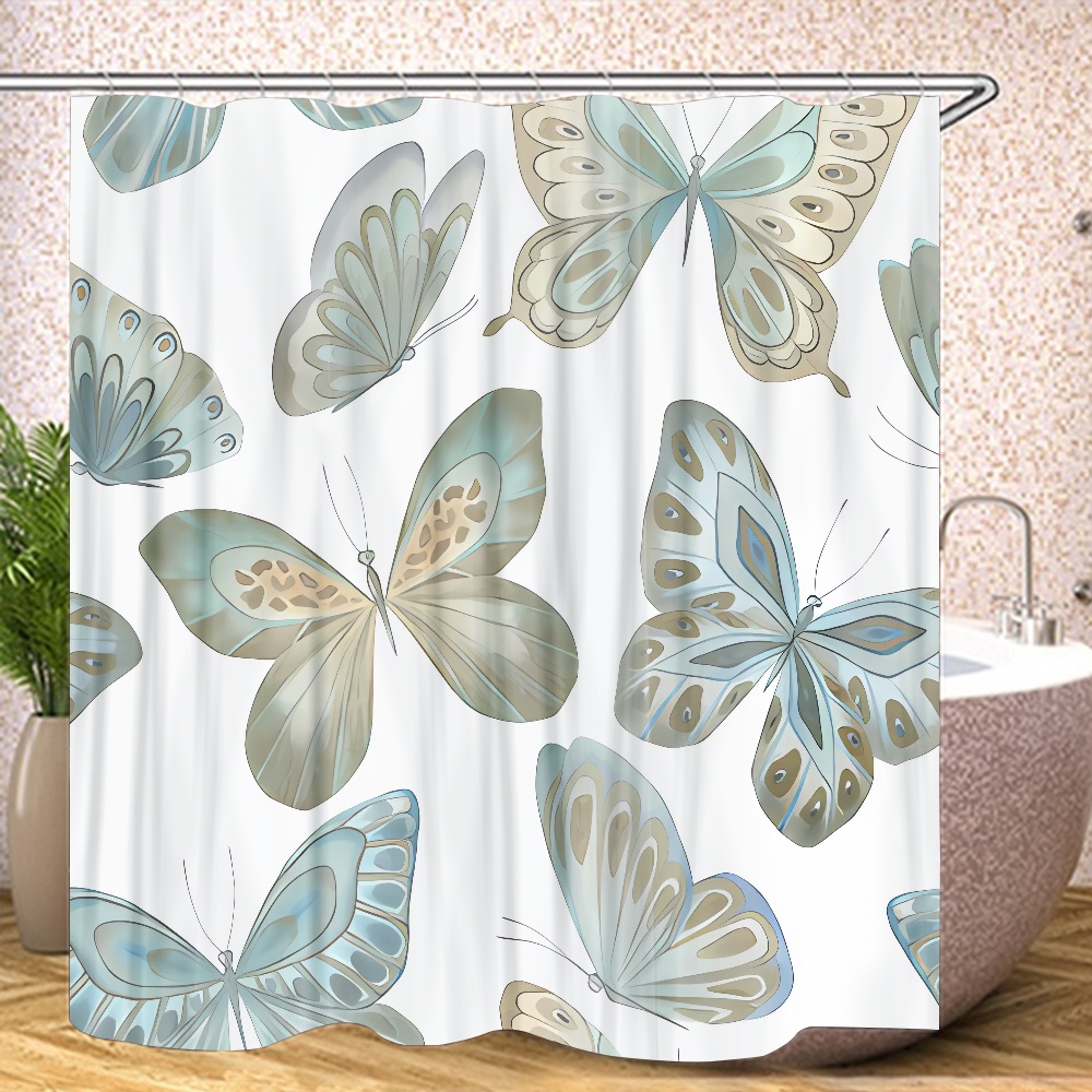 Unique Shower Curtains from DiaNoche Designs by Brazen Design Studio -  Prosperity Koi Fish - DiaNoche Designs