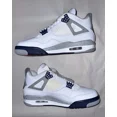 thumbnail image 3 of Ni - ke Ni - ke Air Jordan 4 Retro Midnight Navy (DH6927-140) Men Size 9.5 New With Defects, 3 of 5