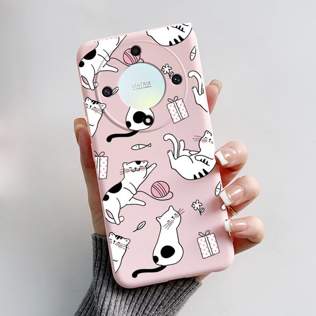 For Honor Magic 5 Lite 5G Case Popular Astronaut Soft Shockproof Silicone TPU Phone Back Cover For Honor Magic5 Lite X9a Fundas