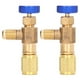 thumbnail image 1 of Adaptador de control de válvula de refrigeración para R22 R404 R407 - 2PCS, 1 of 10