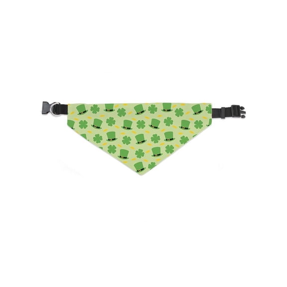 Clovers And Leprechaun Hats Bandana -Image by Shutterstock, Small