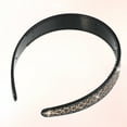 thumbnail image 6 of Unique Bargains No Slip Rhinestone Wide-brimmed Headband Classic Style Headband 4.45"x0.98" Deep Blue Champagne, 6 of 6