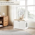 thumbnail image 4 of unipaws Cat Litter Box Enclosure, Hidden Litter Box  Furniture, 4 of 6