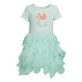 thumbnail image 5 of Disney The Little Mermaid Toddler Girl Short Sleeve Tutu Dress, Sizes 12M-5T, 5 of 5