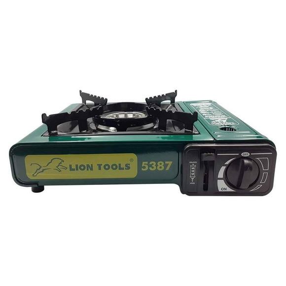 Parrilla Estufa Portatil de Gas en Bote Lion Tools 5387