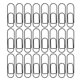 thumbnail image 4 of 2 cajas Carpeta para bolígrafos Clip de metal Nota Fuerza de sujeción Plata Inoxidable para sujetar, 4 of 6