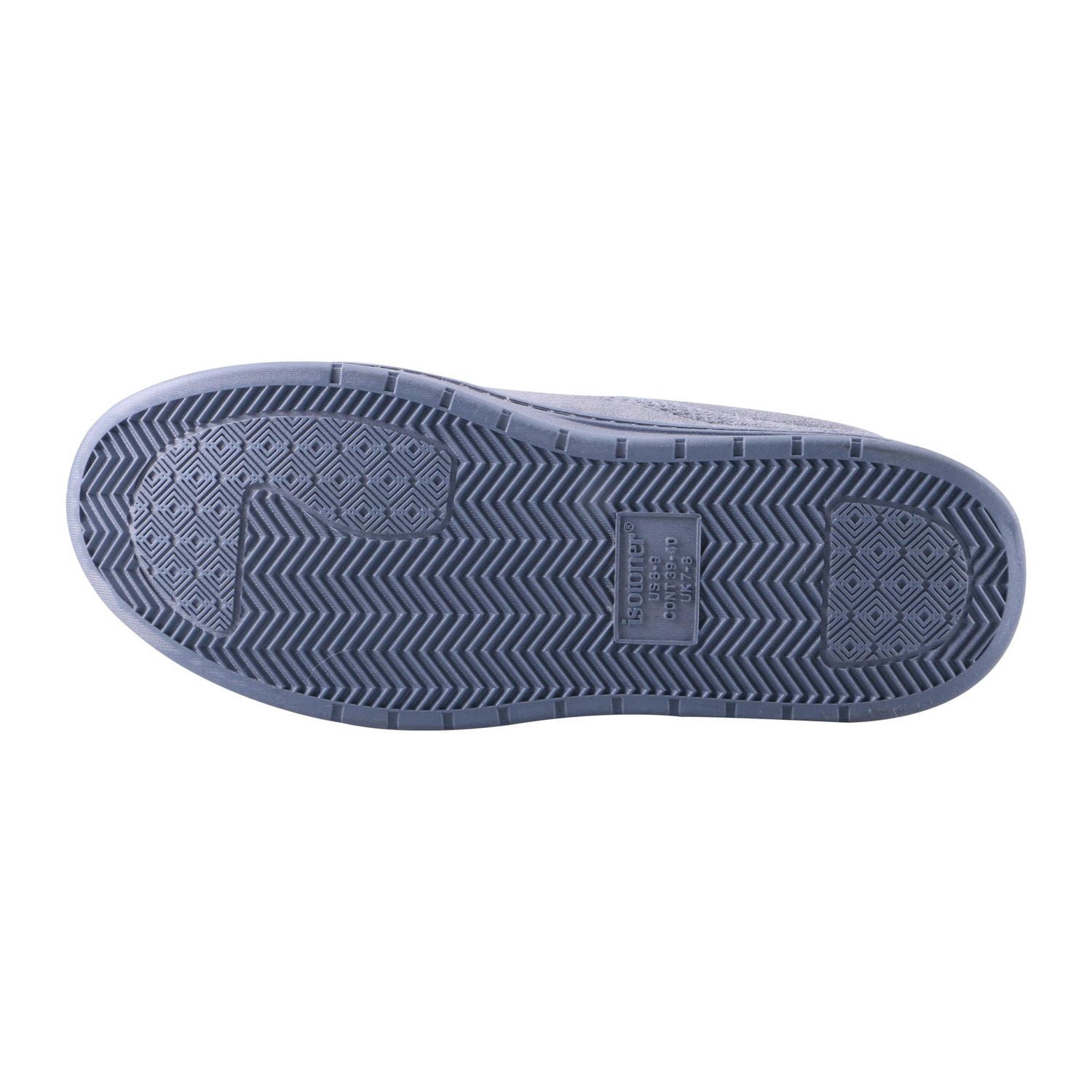 Pantoufles IsotonerMD Kyle 2 en tricot gaufré avec bordure en microsuède pour hommes