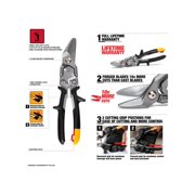 Toughbuilt Left Cut Aviation Snips